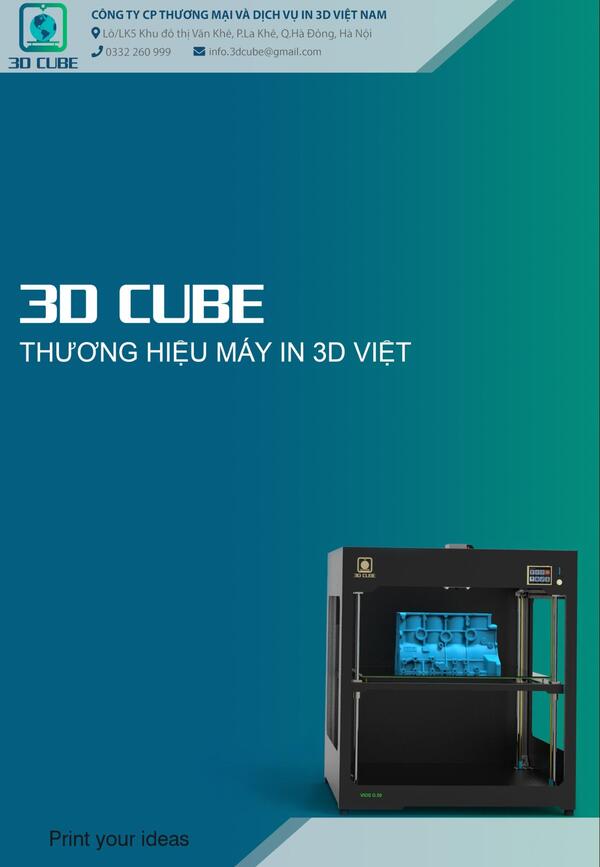 3D CUBE - Đơn vị hỗ trợ dịch vụ thiết kế mẫu 3D tốt nhất hiện nay