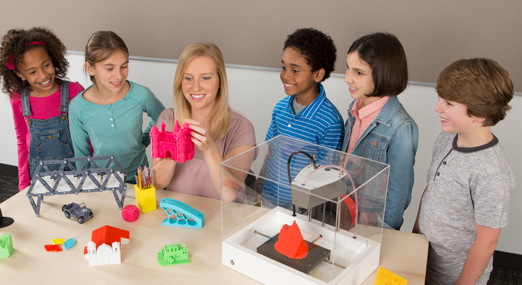 Công nghệ in 3D màu ứng dụng trong giáo dục 