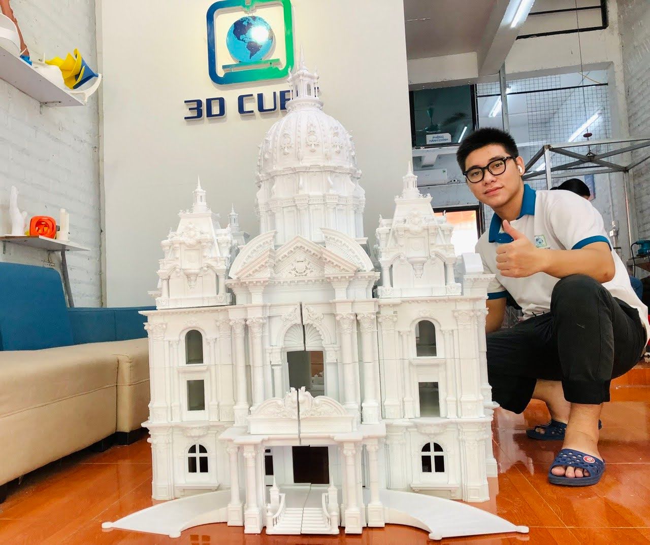 3DCUBE tham gia vào dự án mô hình lâu đài tỷ lệ 1.1000- Hải Dương