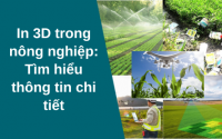 In 3D trong nông nghiệp: Tìm hiểu thông tin chi tiết