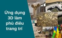 Ứng dụng 3D làm phù điêu trang trí