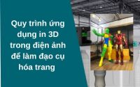 Quy trình ứng dụng in 3D trong điện ảnh để làm đạo cụ hóa trang