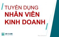 Tuyển dụng nhân viên kinh doanh
