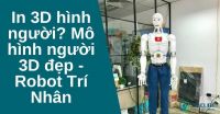 In 3D hình người? Mô hình người 3D đẹp - Robot Trí Nhân